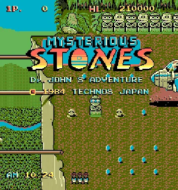 Mysterious Stones - Dr. Kick in Adventure screen shot title